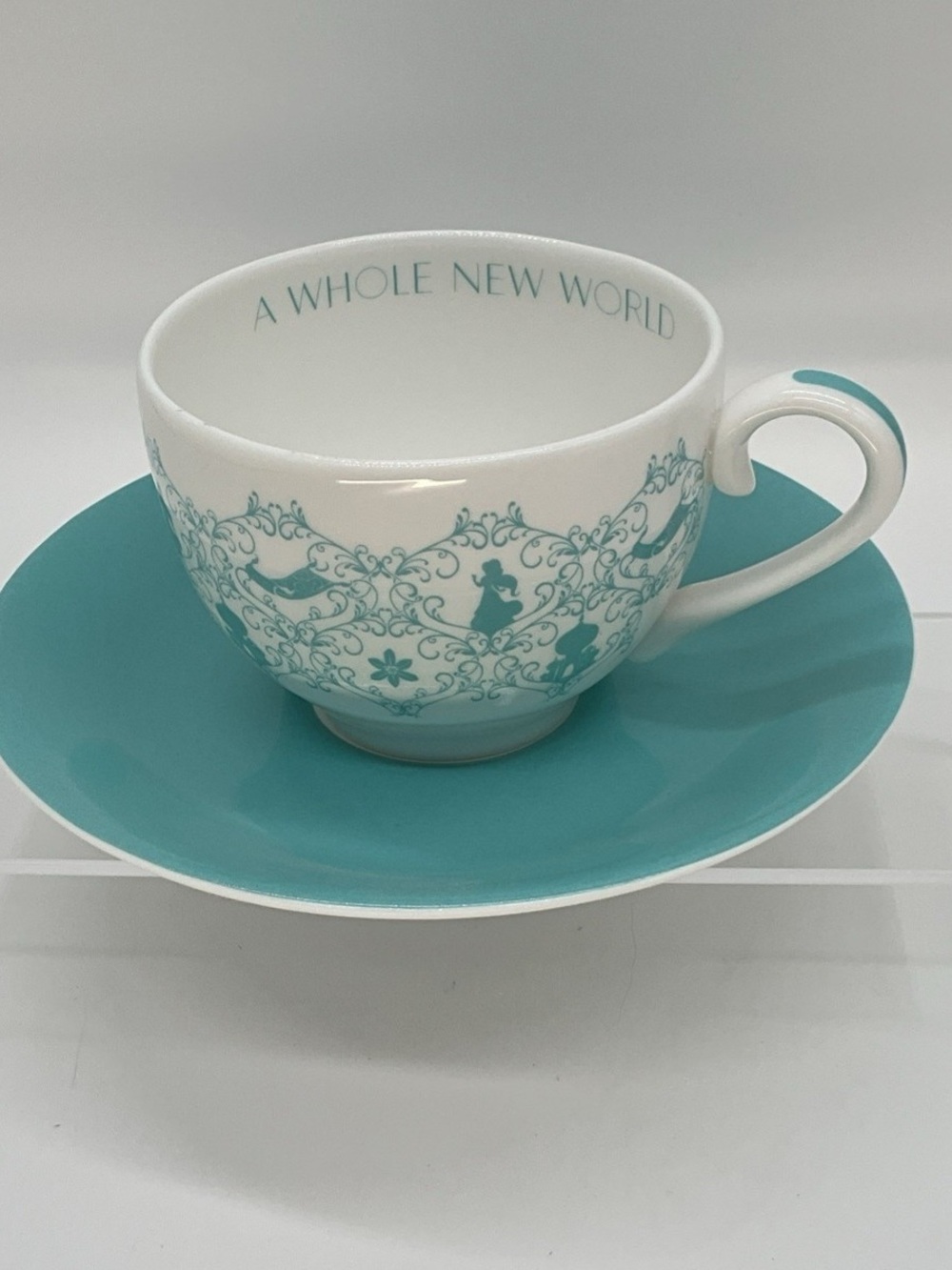 The English Ladies Co Disney Princess JASMINE Color Story Cup & Saucer.